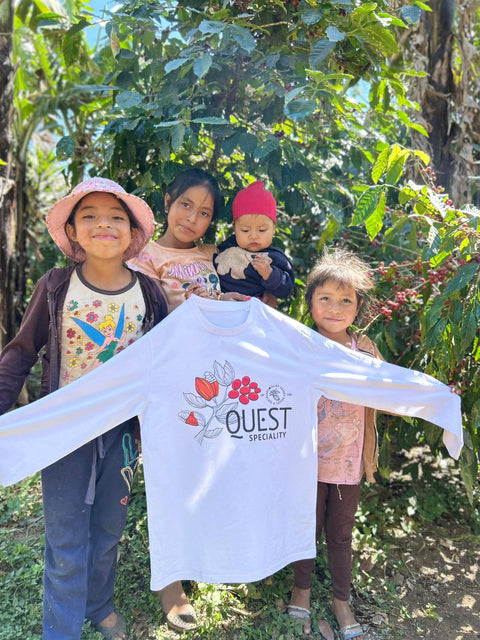 Small things in life matter. A QUEST to make coffee cherry picking meaningful and children free!