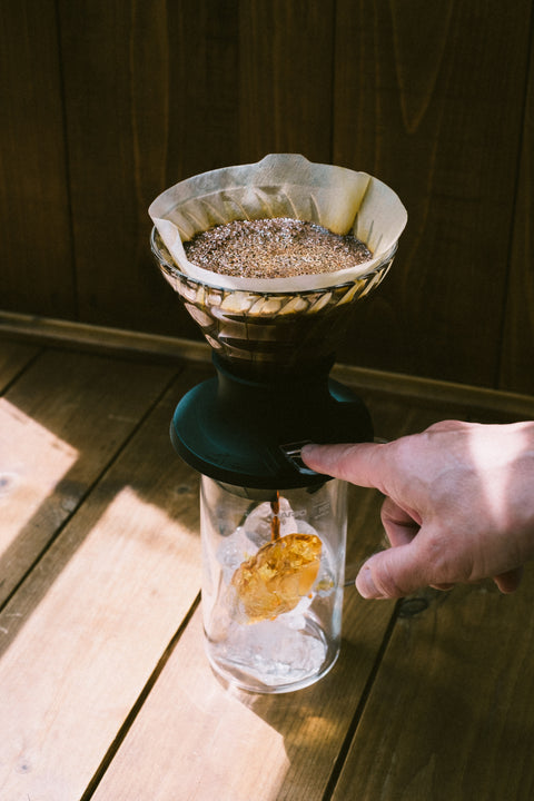 V60 Inmersión Dripper Switch Cristal Tamaño 2 tazas