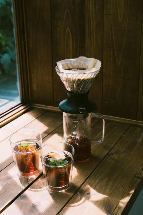 V60 Inmersión Dripper Switch Cristal Tamaño 2 tazas
